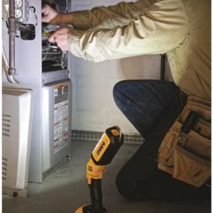 LED Work Light Rechargeable - 20V MAX Pivoting Head Flashlight - Multicolor